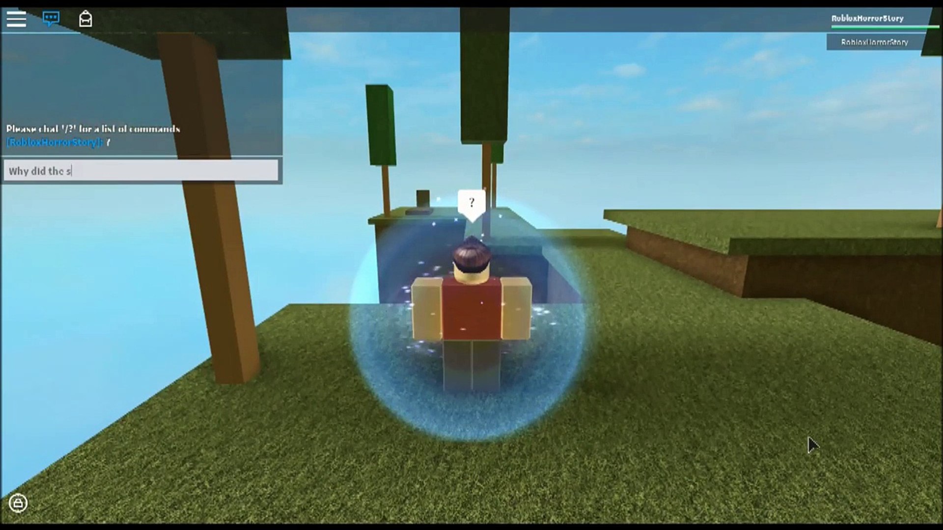 ⁣Roblox Horror Story          The thing that walks with her