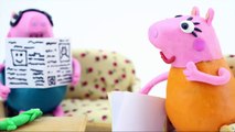 Peppa Pig George Crying! Peppa Pig Stop Motion Play Doh! Play Doh Stop Motion Peppa Pig!