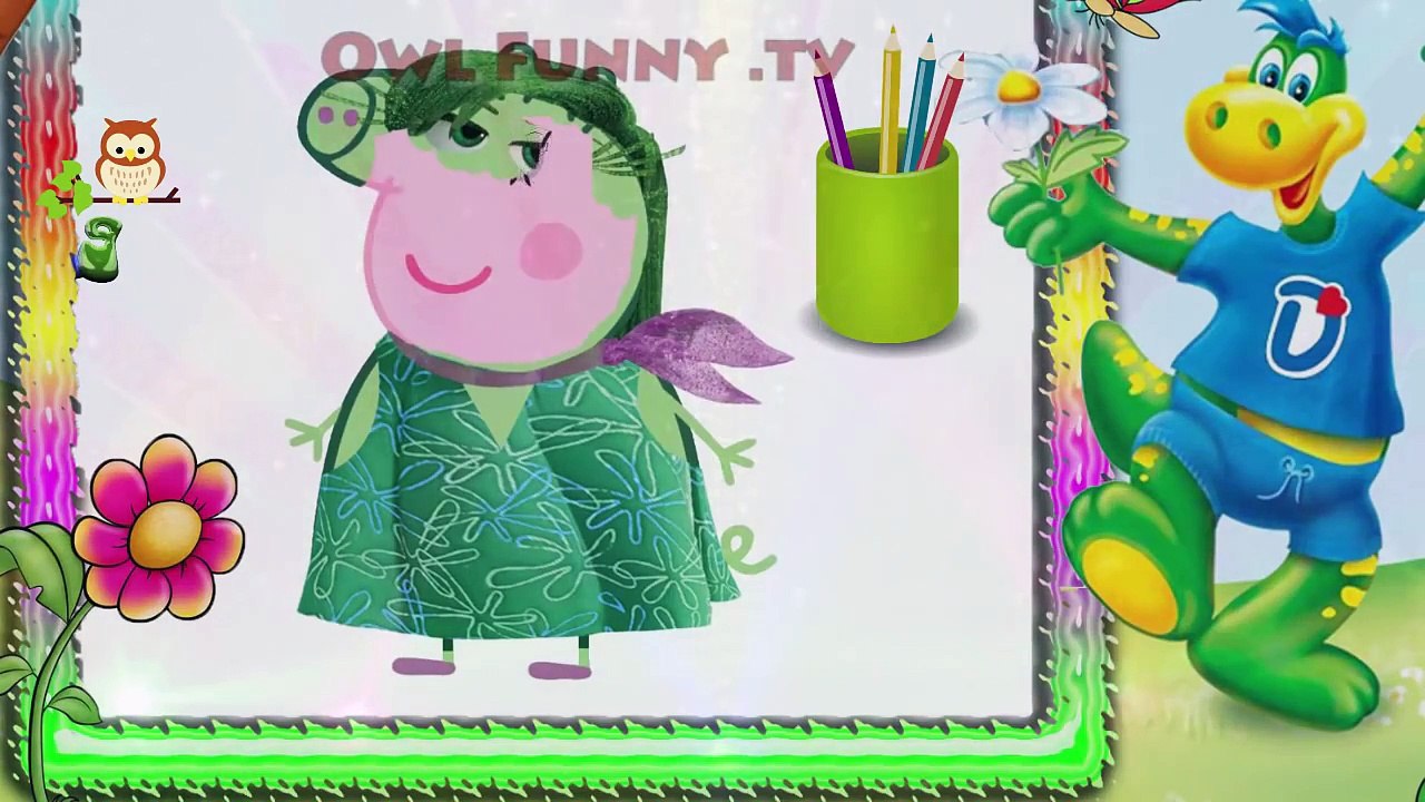 Daddy Finger Peppa Pig Inside Out  \ Family Finger \ Nursery Rhymes Lyrics More