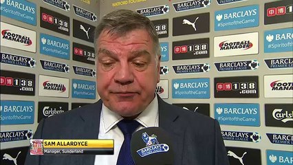 Watford 2-2 Sunderland: Black Cats making progress - Allardyce