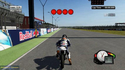 MotoGP14X64 - #11 Career round 3 - Termas de Rio Hondo, race G&R