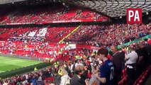 Old Trafford stadium evacuated. Man United v Bournemouth abandoned  15-05-2016 HD