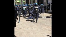 Nantes un policier blessé à la tête pendant la manifestation