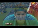 Roger Federer - Andy Murray, final point Cincinnati Semifinals 22/08/2009 6-2 7-6