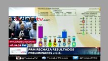EL PRM RECHAZA RESULTADOS NO OFICIALES DIFUNDIDOS POR LOS MEDIOS- NOTICIAS SIN- VIDEO