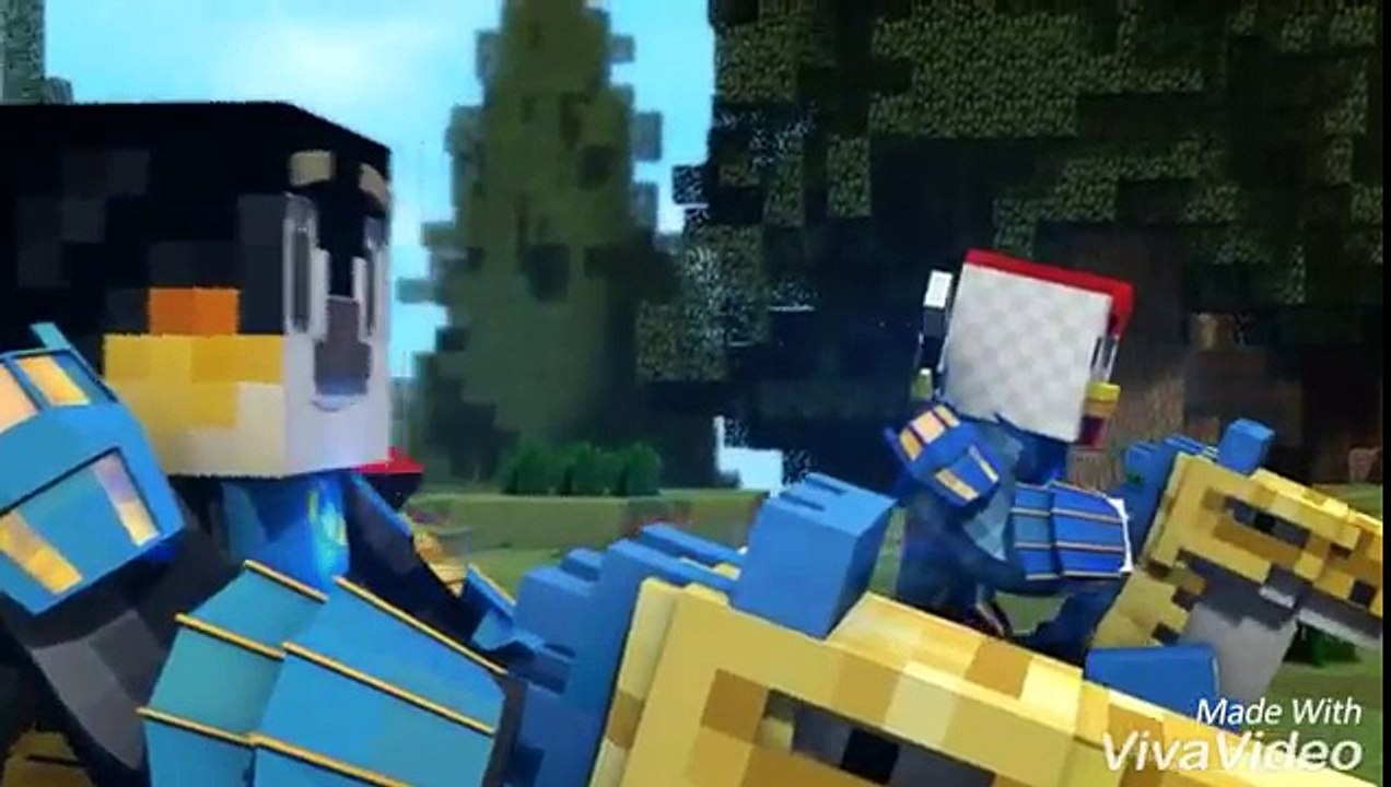 Atlanteans"- A Minecraft Parody of David Guetta Titanium (Minecraft Song)