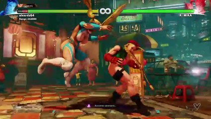 Street figther V haciendome mas fuerte