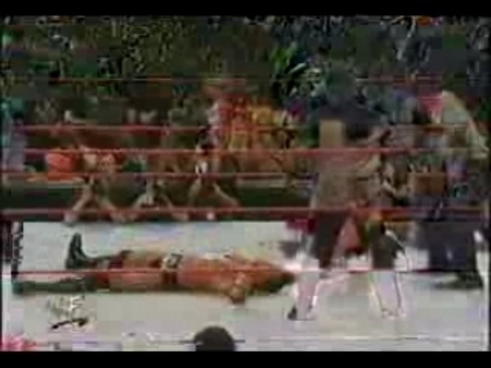 Rock vs. HHH Backlash PPV 2000 Part 4/5