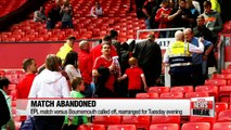 Police dismantle fake bomb after Manchester United ground evacuated