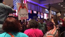 Dramatic scenes from Nevada Democratic convention