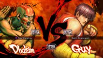 Ultra Street Fighter IV Tournament match #2: Dhalsim vs Guy