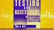 Free PDF Downlaod  Testing and Assessment in Occupational and Technical Education  DOWNLOAD ONLINE
