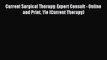 Download Current Surgical Therapy: Expert Consult - Online and Print 11e (Current Therapy)