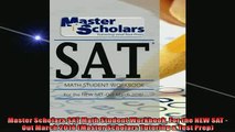 READ book  Master Scholars SAT Math Student Workbook For the NEW SAT  Out March 2016 Master  FREE BOOOK ONLINE