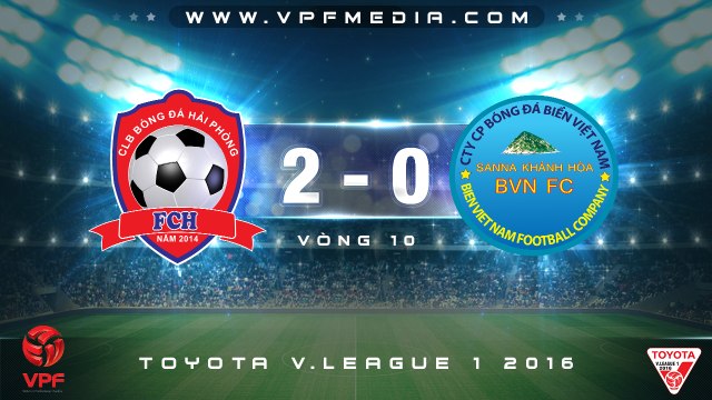 HẢI PHÒNG 2-0 S.KHÁNH HÒA BVN | HIGHLIGHTS