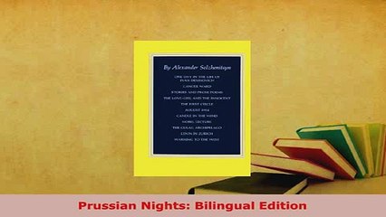 Download  Prussian Nights Bilingual Edition Free Books