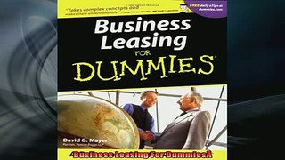 READ book  Business Leasing For DummiesÂ Full Free