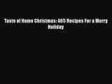 [PDF] Taste of Home Christmas: 465 Recipes For a Merry Holiday Free Books