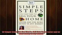 READ book  50 Simple Steps You Can Take to Sell Your Home Faster and for More Money in Any Market Free Online
