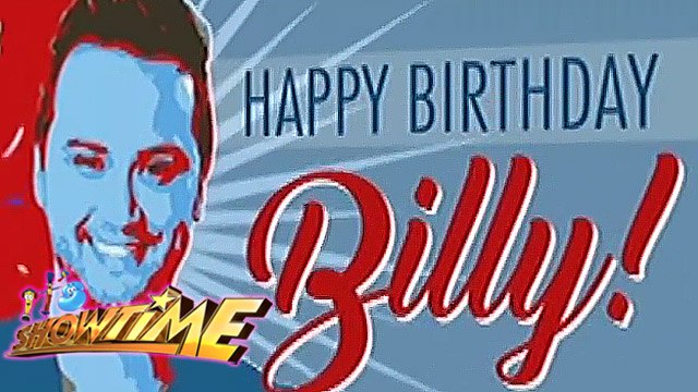 It's Showtime: Happy Birthday Billy Crawford!