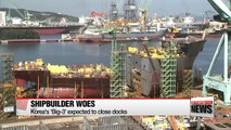 Korea's shipbuilders expected to cut production capacity amid drop in new orders