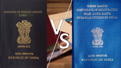 How PIO Card is Different from OCI Card