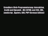 [PDF] Grundkurs Web-Programmierung: Interaktion Grafik und Dynamik - Mit XHTML und CSS XML