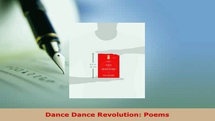 Download  Dance Dance Revolution Poems Free Books