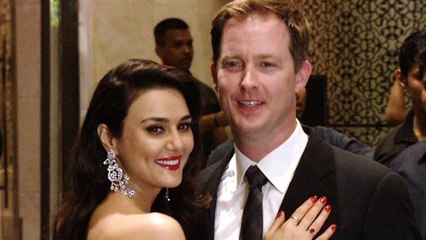 Preity Zinta - Gene Goodenough STUN At Wedding Reception