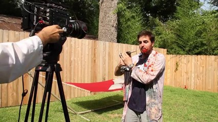 Eating Corn Drill in Slow Motion 2016