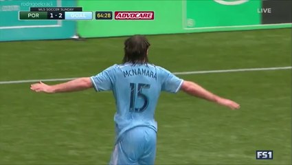 Tommy McNamara Super Goal vs Portland Timbers (1-2)!