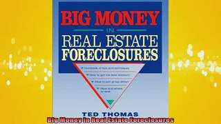 READ book  Big Money in Real Estate Foreclosures Online Free