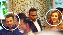 Salman Khan And Iulia Vantur TOGETHER At Preity Zinta's Wedding Reception