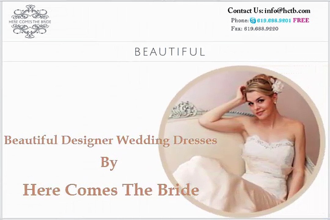 Beautiful Designer Wedding Dresses