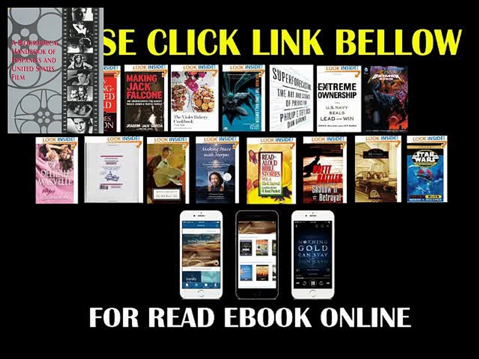 Read A Biographical Handbook of Hispanics and United States Film by Gary D. Keller Ebook P