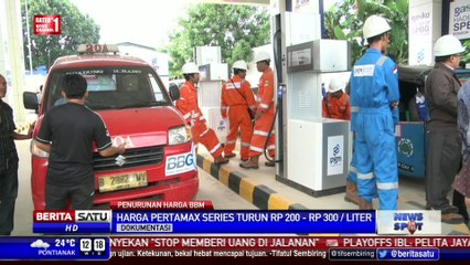 Harga Pertamax Series Turun