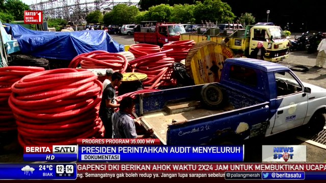 Presiden Perintahkan Audit Menyeluruh Proyek Listrik 35 Ribu MW
