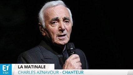 Charles Aznavour dénonce les méthodes violentes de revendication dans les manifestations
