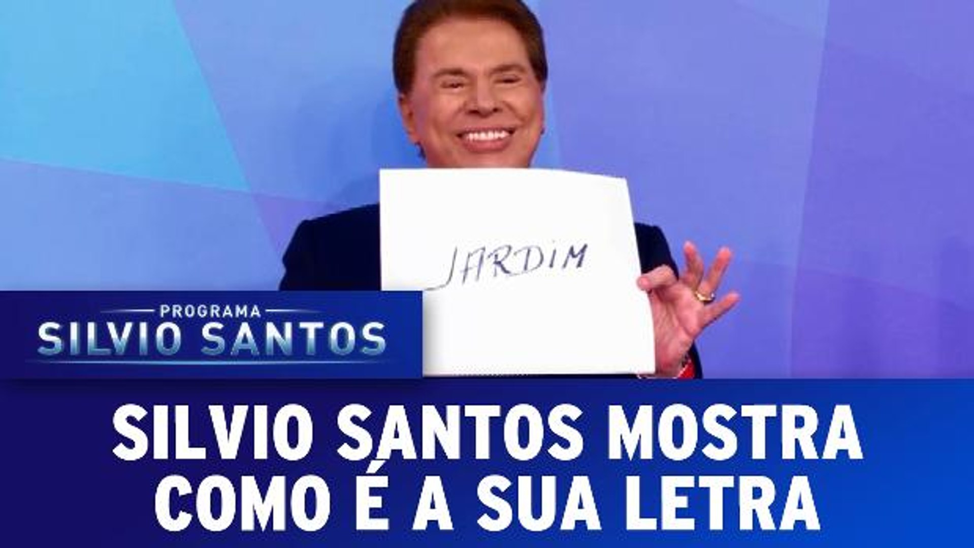 Silvio Santos senta na bancada do Jogo dos Pontinhos para imitar