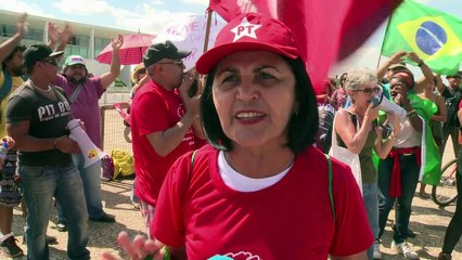Protesto contra Temer em Brasília