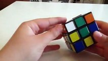 How to solve a Rubik's cube part two : solving the white ed