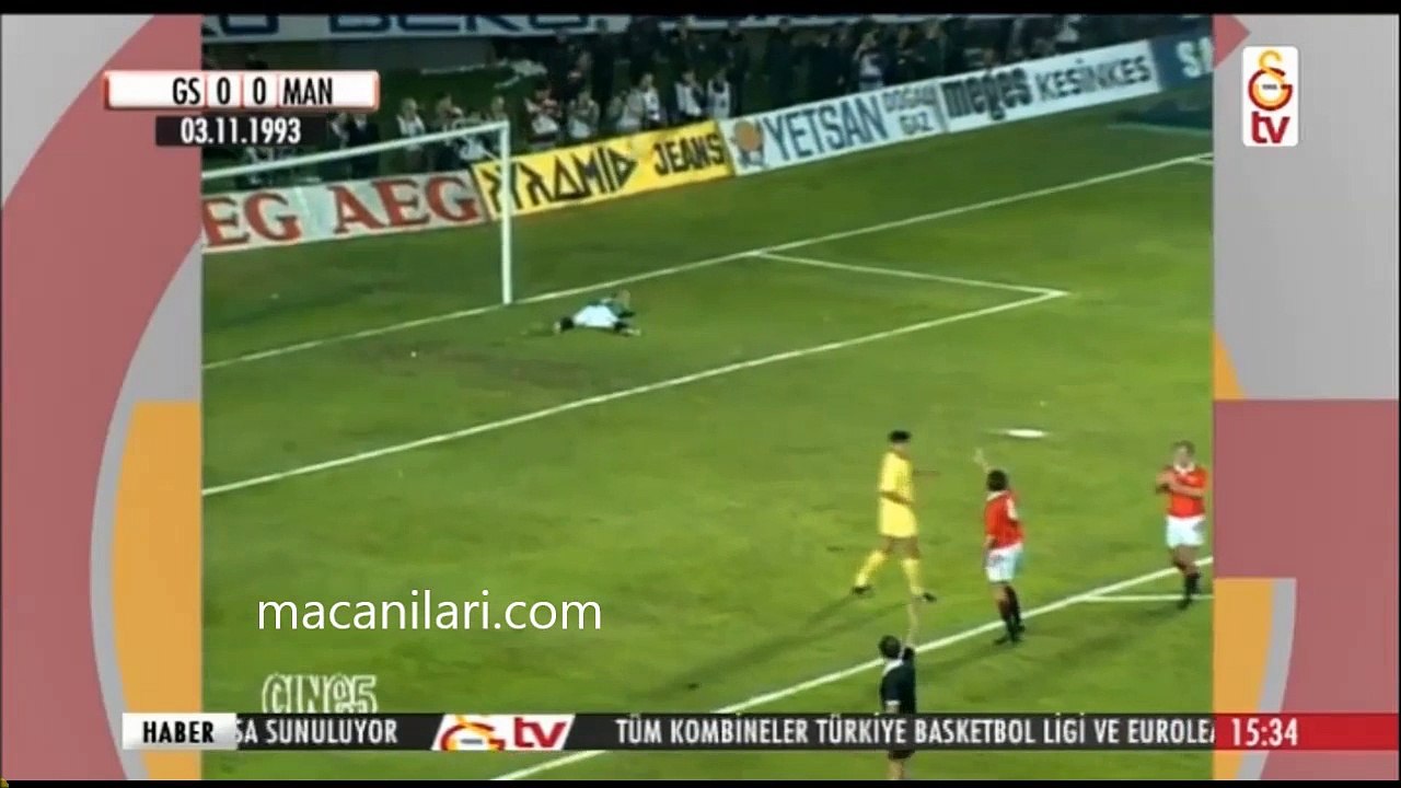 [HD] 03.11.1993 - 1993-1994 UEFA Champions League 2nd Round 2nd Leg Galatasaray 0-0 Manchester United