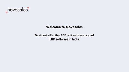 Small Business Management Software | novosales