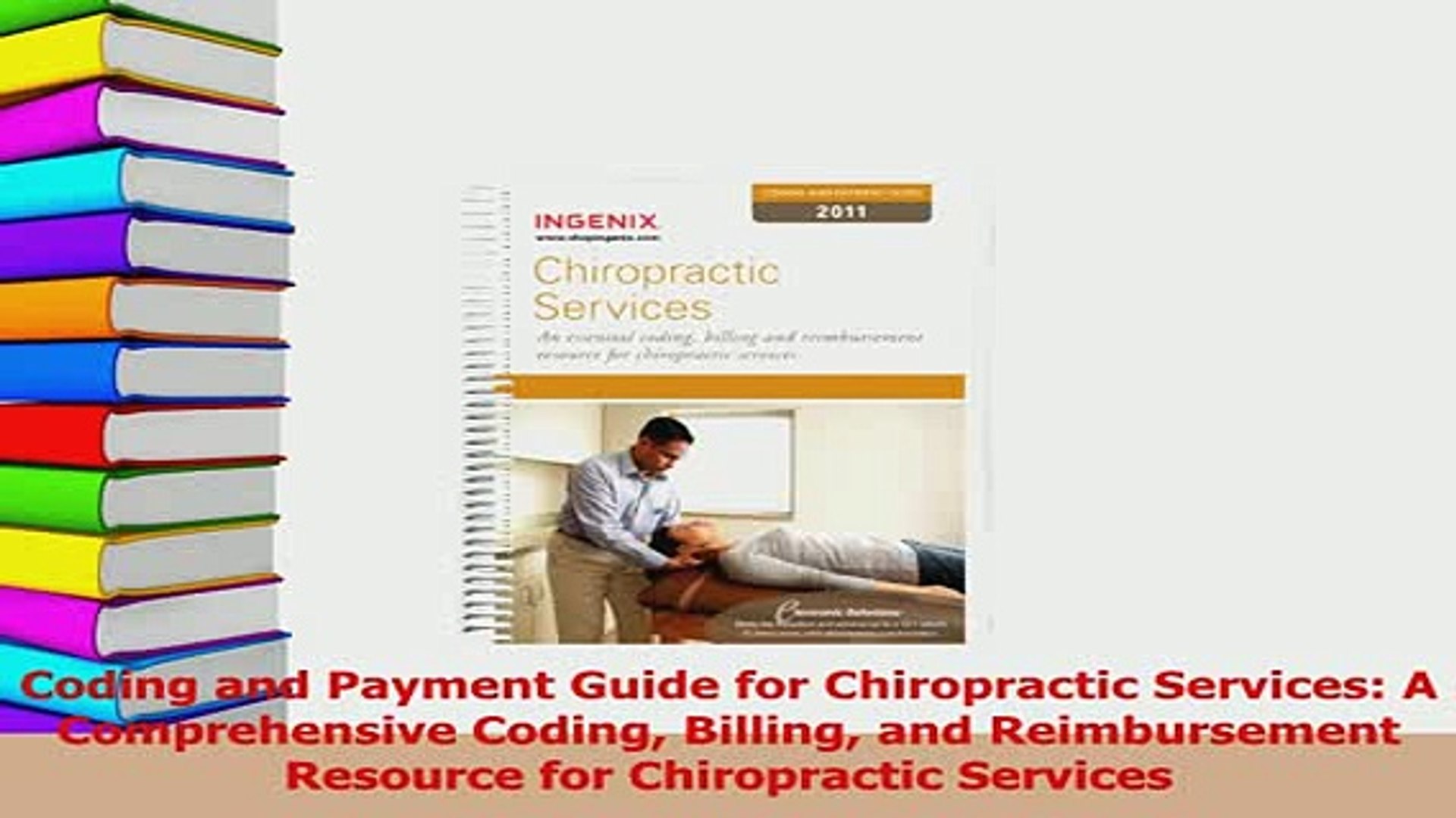 ⁣PDF  Coding and Payment Guide for Chiropractic Services A Comprehensive Coding Billing and Free Book