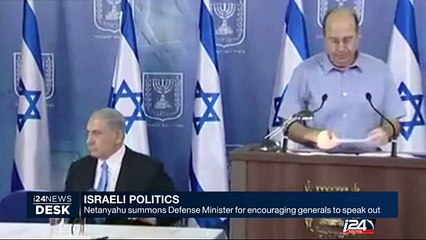 Netanyahu summons Defense Minister for encouraging generals to speak out