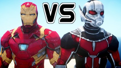 IRON MAN VS ANT-MAN - EPIC SUPERHEROES BATTLE