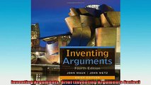 FREE PDF  Inventing Arguments Brief Inventing Arguments Series  BOOK ONLINE