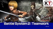 Attack on Titan : Wings of Freedom - Système de combat (Partie 2, Teamplay)