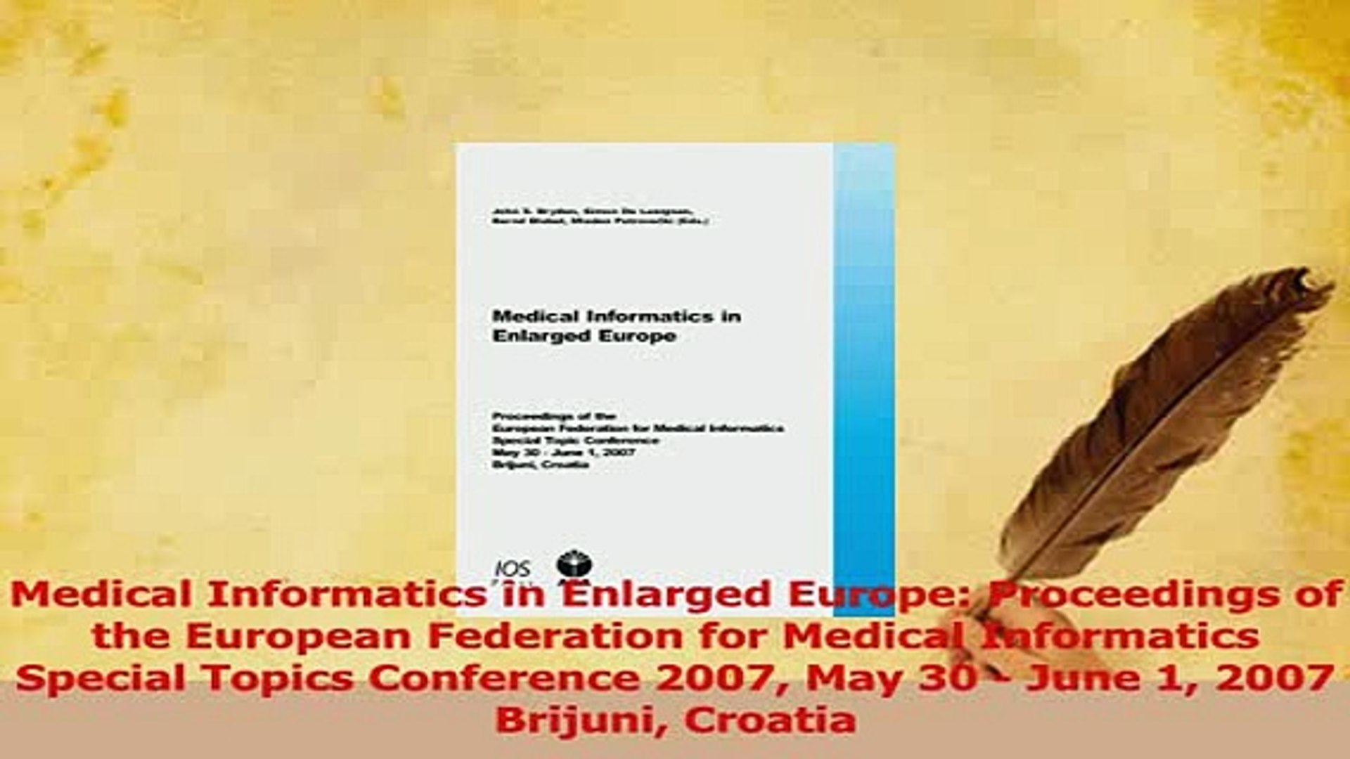 ⁣Read  Medical Informatics in Enlarged Europe Proceedings of the European Federation for Medical Eboo