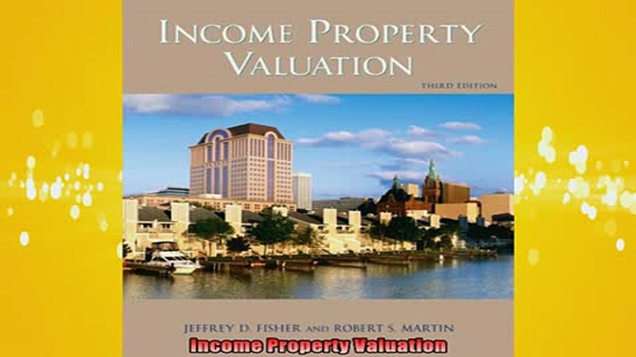 READ book  Income Property Valuation Full Free